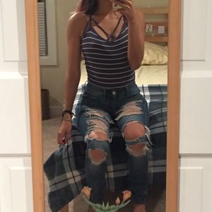 Cute striped tank top